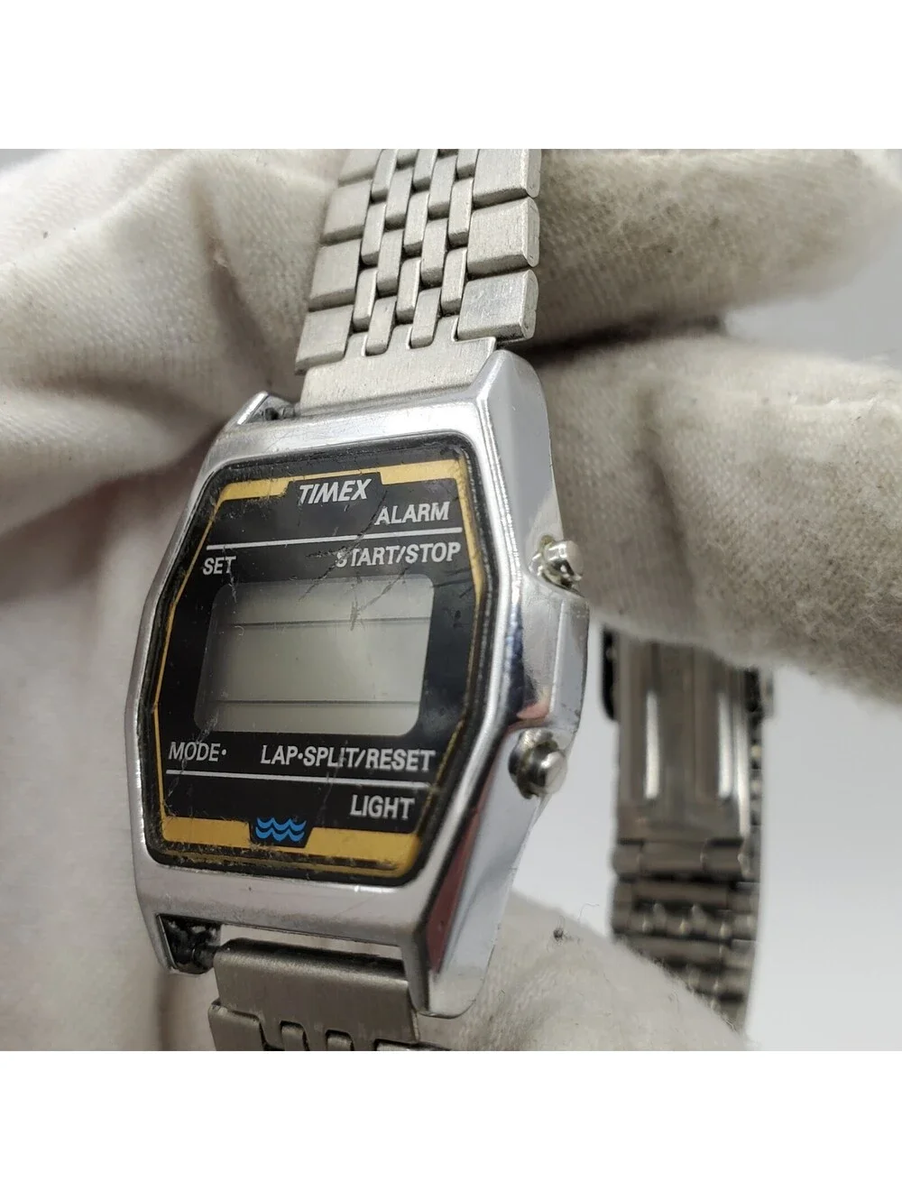 Vintage 1991 Timex Digital K Cell  Watch For Parts Or Repair